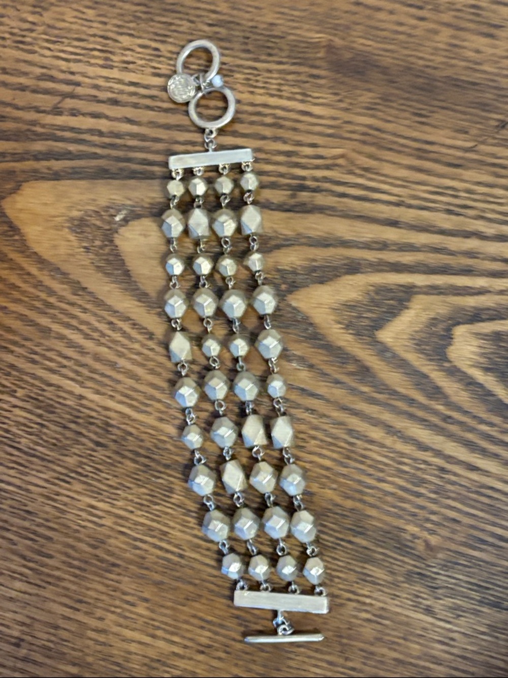 Dana Buchman Multi-Strand Faceted Bead Bracelet